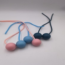 厂家现货批发EVA发泡球海绵6.5cm无绳球跳绳负重成品配件附件有氧