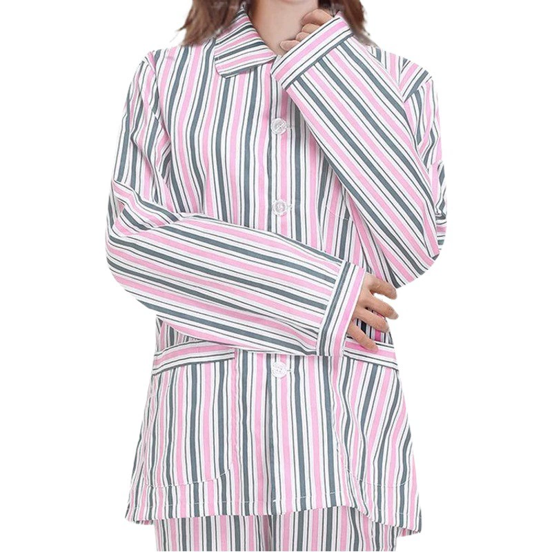 Хлопковое больничное платье, платье пациента, зимнее и летнее больничное платье пациента, свободный мужской и женский костюм с длинными рукавами и короткими рукавами, больничное платье.