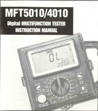 TPI MFT5010�๦�ܲ����� ��Ե���衢��·�迹��RCCB���ӵص���