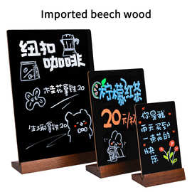 【跨境专供】创意小黑板摆摊手绘画板可擦写桌面价格展示牌台卡