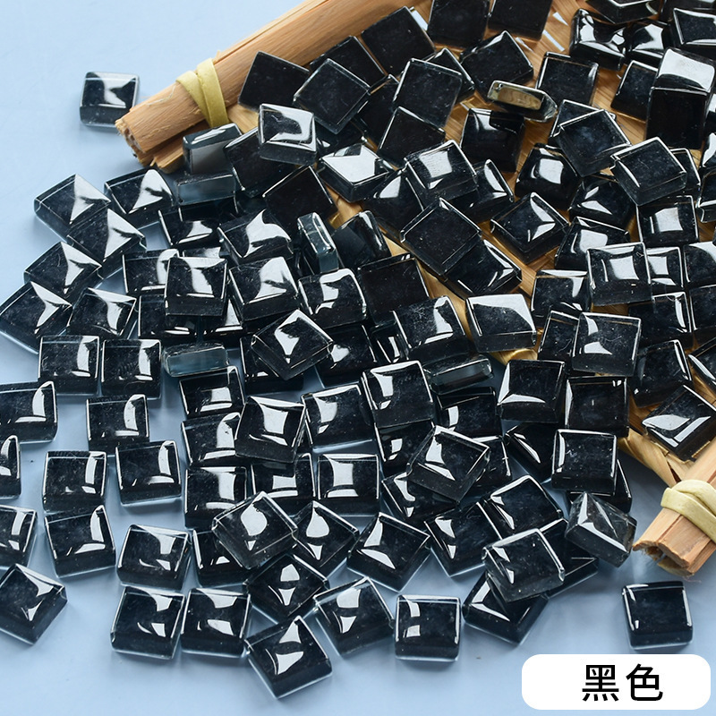 混合モザイク diy 手作りフリーストーンクリエイティブ生産材料カラークリスタルガラスルース粒子装飾自己粘着|undefined