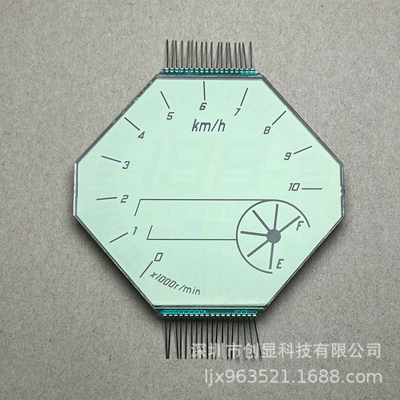 Processing motorcycle modification accessories LCD display screen Electric motorcycle speed time instrument panel display screen