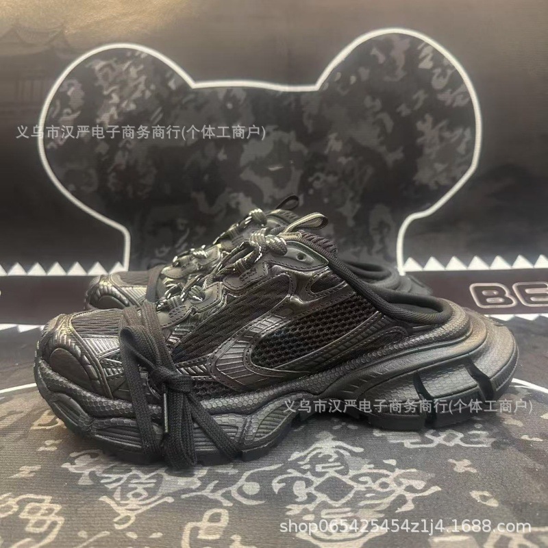 莆田パリ Track3XL ハーフスリップダッドシューズ男性と女性の靴レトロアウトドア厚底高さ増加カップルシューズランニングシューズ|undefined