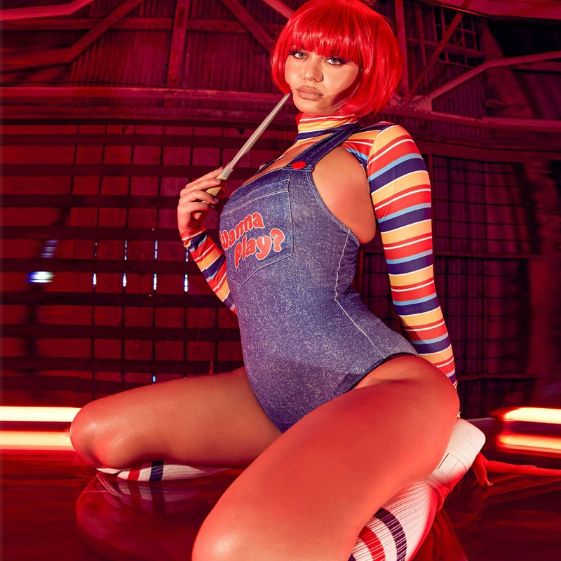 В наличии, немедленная отправка, европейский и американский экспорт, сексуальная спортивная одежда, популярный на Amazon облегающий комплект из двух предметов с принтом для Хэллоуина для женщин