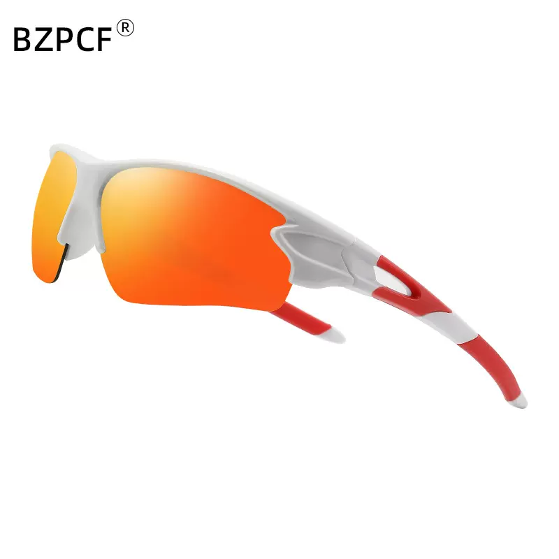 新款爆款跨境欧美户外运动半框太阳镜骑行钓鱼墨镜驾驶开车夜视镜