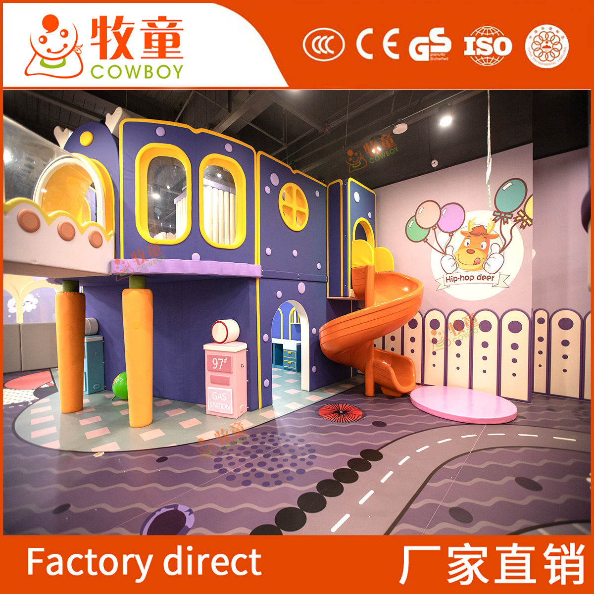 Gran centro comercial travieso Castillo fábrica interior travieso Castillo equipo de diversión infantil Nuevo Castillo travieso