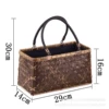Purple bamboo original color handbag (excluding accessories)