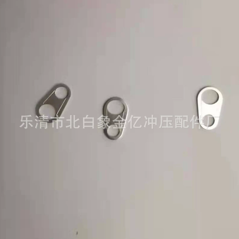 Изготовленная на заказ обработка металлических штамповочных деталей из нержавеющей стали штамповочные детали все виды металлической пряжки-молнии нестандартная пряжка-молния