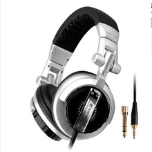 声丽ST-80 专业DJ监听耳机配备3.5mm转6.3mm插头头戴式耳机