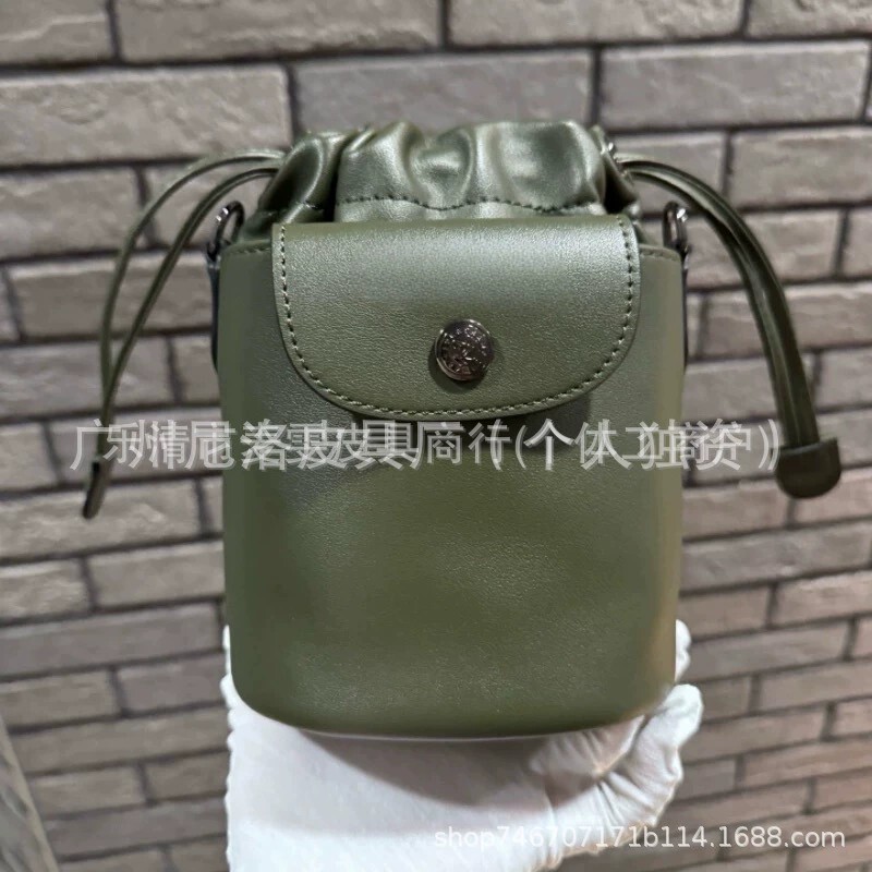 龙骧新款Xtra迷你桶包抽绳烧卖包单肩斜挎包曼昱同款女包包跨境版|undefined