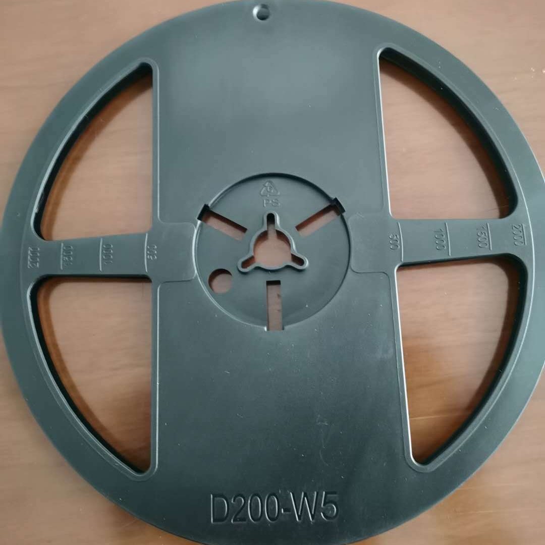 工厂直销 直径200MM8寸内宽5MM灯条灯带载带黑色环保塑胶塑料卷盘