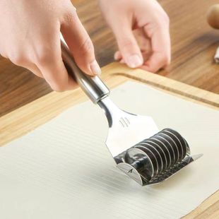 Rolling Noodles Knife Household Cutting Scallion Noodles New Roller Knife Noodles Cutting Knife Commercial Noodles Cutting Artifact