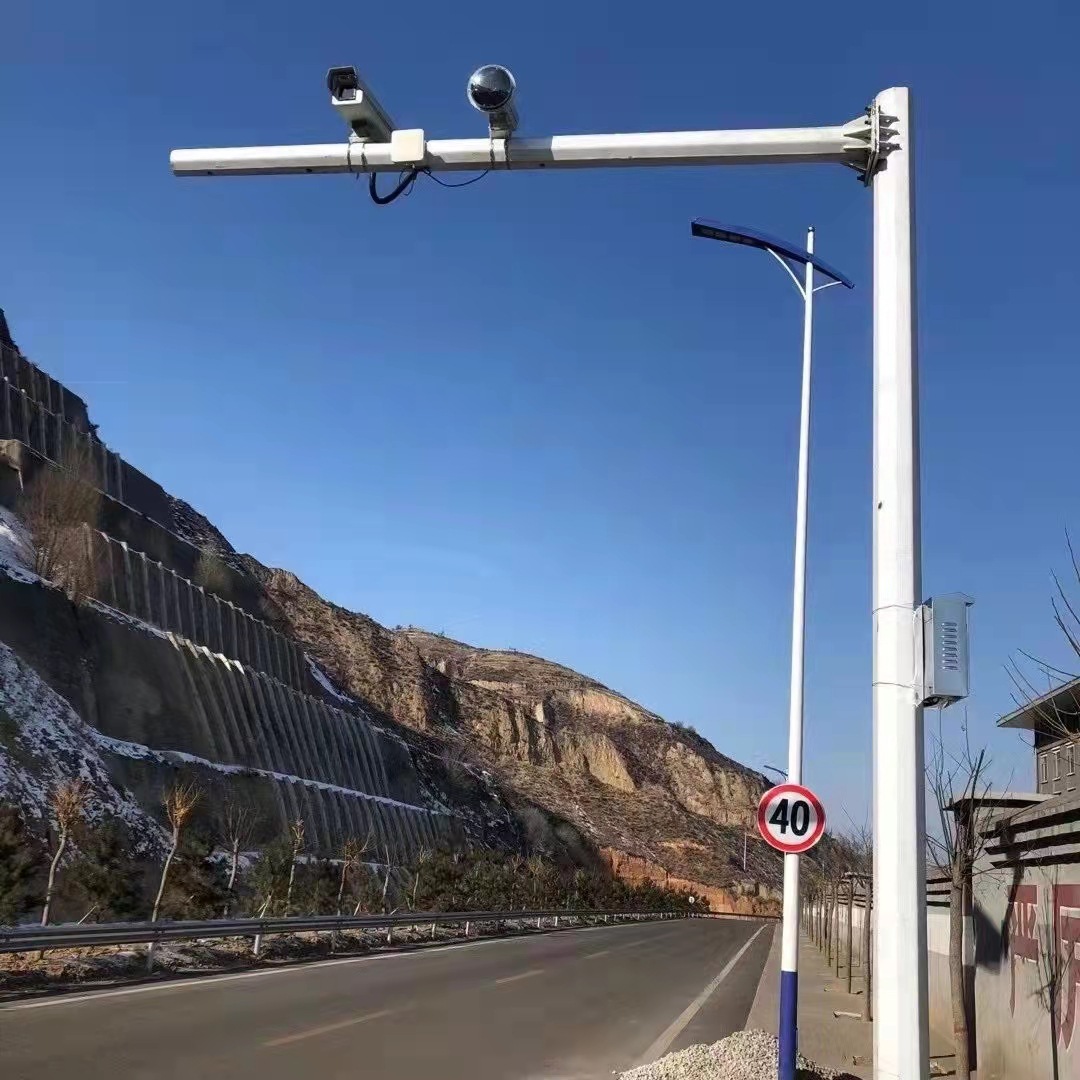 超速自动抓拍300W高清成像园区卡口固定式雷达测速仪厂区测速仪