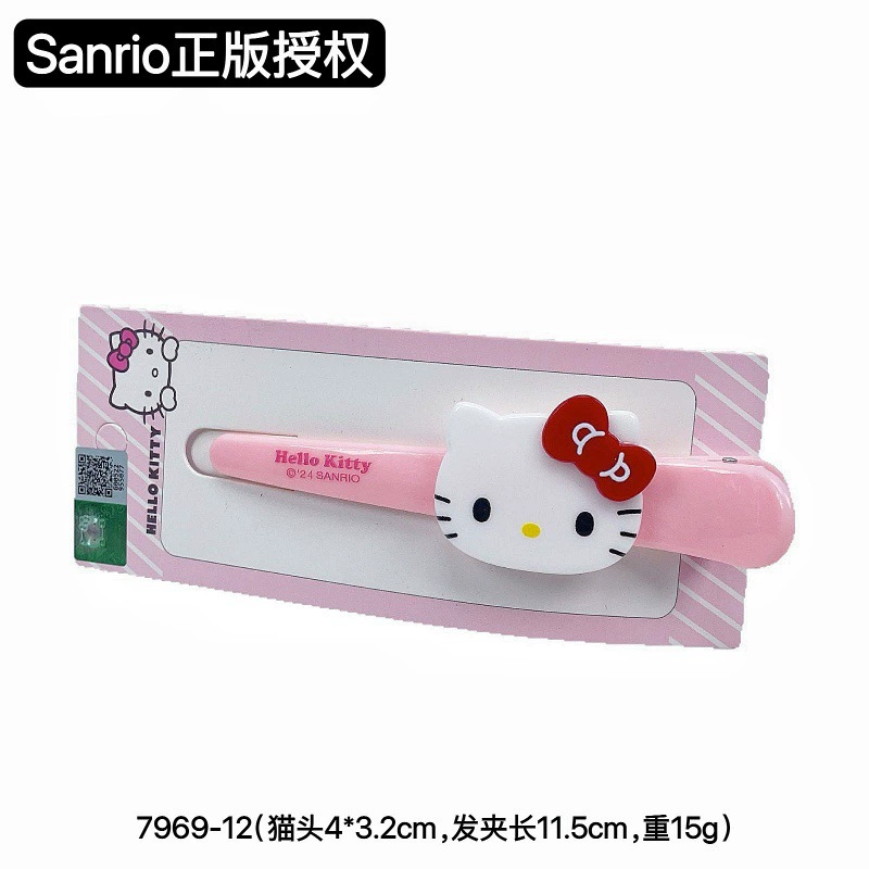 Аксессуары для волос (Licensed Sanrio Hello Kitty) Акриловые зажимы и булавки, милые мультяшные стили