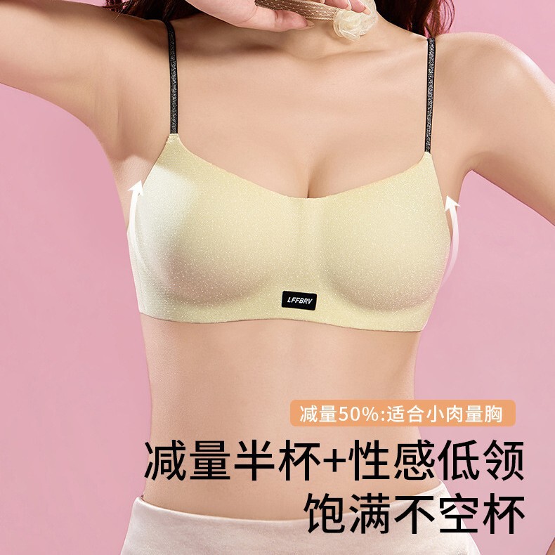 Original American-style fashion seamless sports bra, beautiful back, no underwire, comfortable, versatile, breathable underwear bra