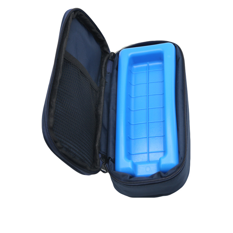 Los fabricantes de Jisi venden en stock amazon paquete de aislamiento de insulina de venta caliente caja fría caja de hielo de insulina