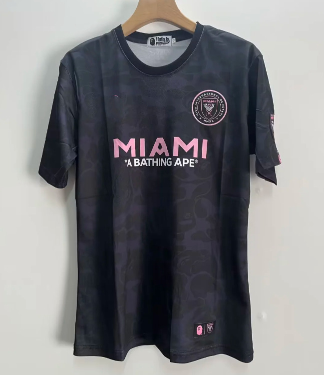 2526 Camiseta de fútbol de Miami Camiseta tailandesa Camiseta de entrenamiento Camiseta de edición especial Camiseta de manga corta para adultos