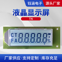 厂家供应笔段式LCD液晶屏 电动车仪表充电器医疗仪器TN段码显示屏