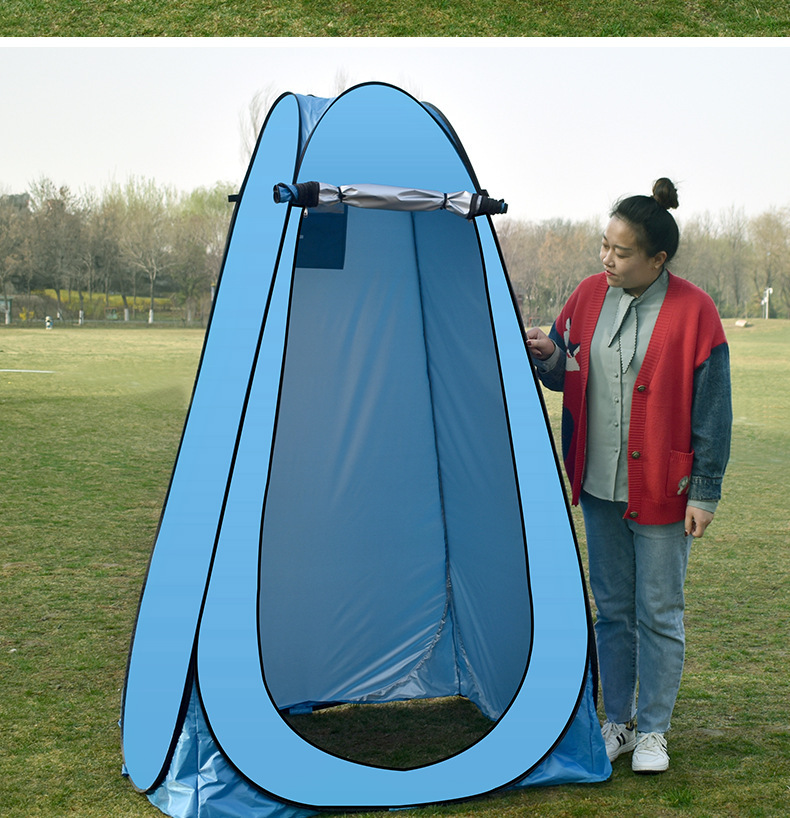 Outdoor Portable Shower Tent, Home Use Thickened Bathing Tent, Changing Clothes Bath Cover, Mobile Toilet Changing Tent