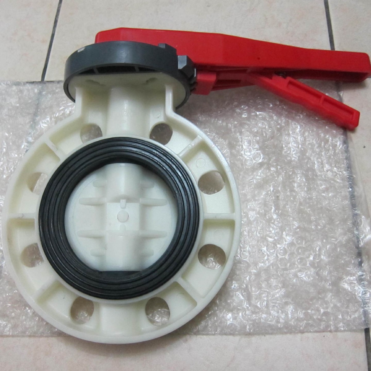 5寸 140mm D71X-10S FRPP手柄蝶阀  165元一台 规格齐全 天津大禹