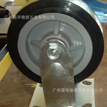 科顺美式不锈钢工业脚轮8寸万向轮厂全球的脚轮 原厂正品