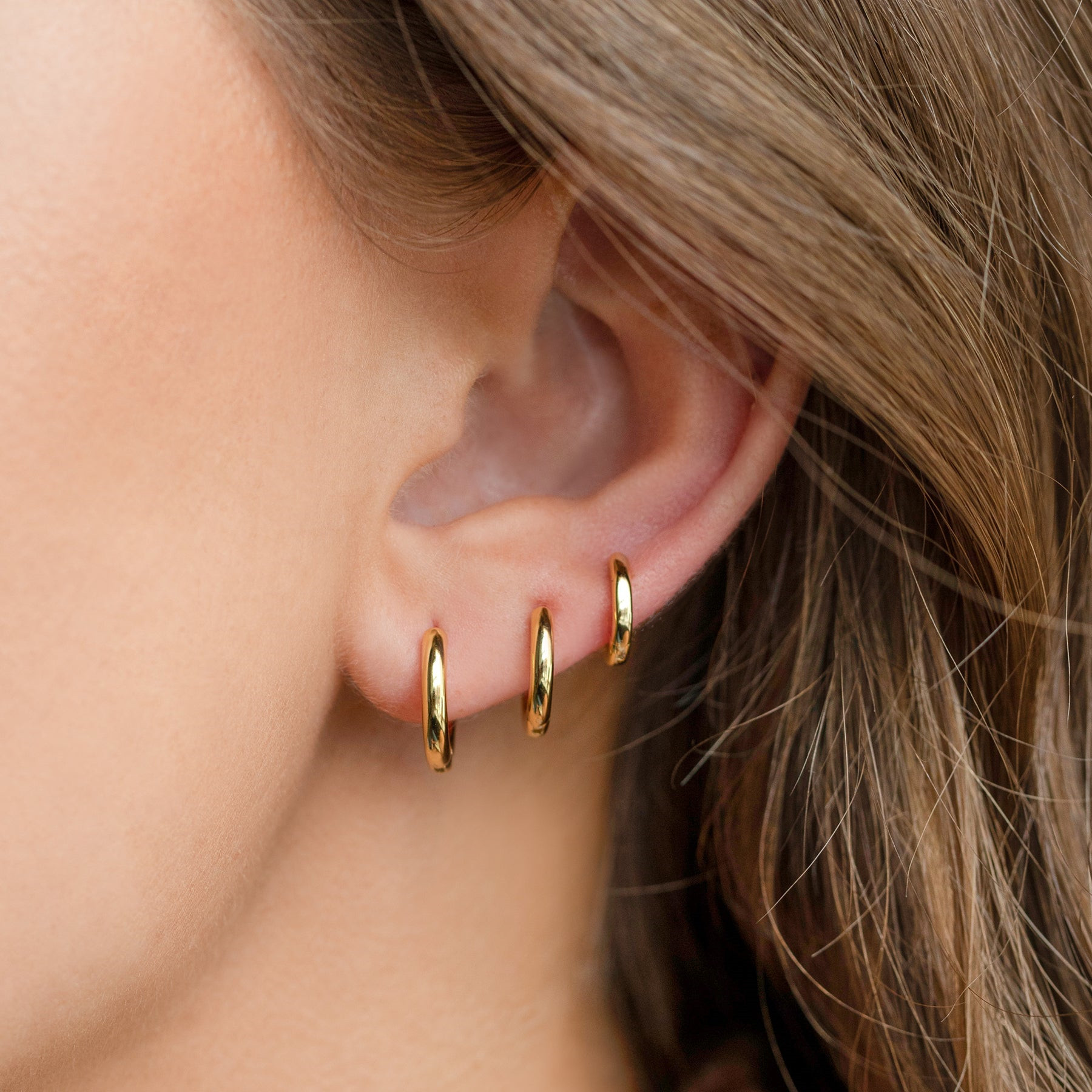 Simple Style Geometric Brass Plating Earrings