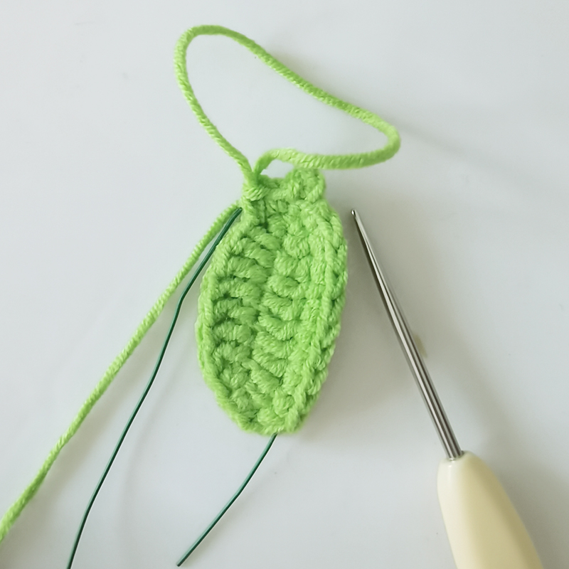 No. 24 rubber bag iron wire children's DIY handmade silk net flower…