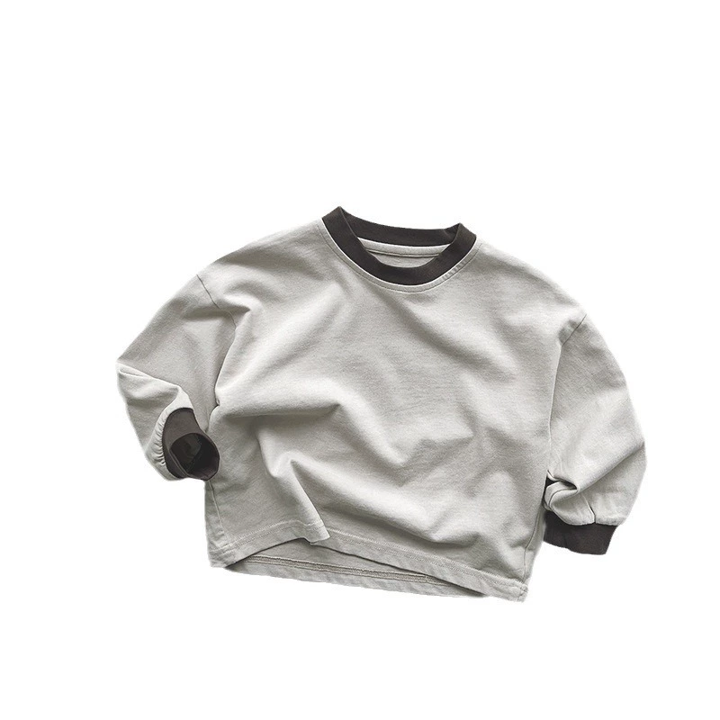 Spring cotton long-sleeve, Korean style