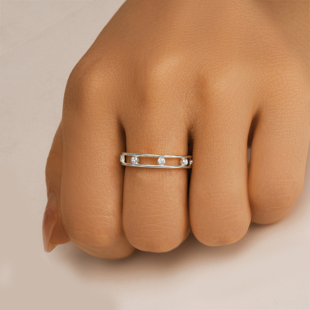 2g Weight Zircon Inlay Material Open Rings Classification Adjustable Ring Size 1 Piece Quantity Daily Occasion 925 Sterling Silver Material Cross, Heart Shape, Butterfly Pattern All Seasons Season Women's Gender Plating, Inlay Design Simple Style, IG Style Style 925 Sterling Silver Zircon Cross Heart Shape Butterfly Open Rings 925 Sterling Silver Rings 26