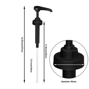 Amazon Household quantitative 38 teeth Press pump head syrup jam oil consumption Press pump 28 teeth Press nozzle pump head