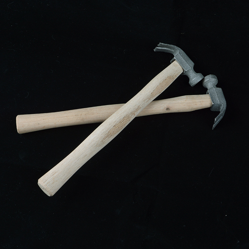 木柄羊角锤 建筑工地起钉锤榔头多功能省力羊角锤2元店小五金批发