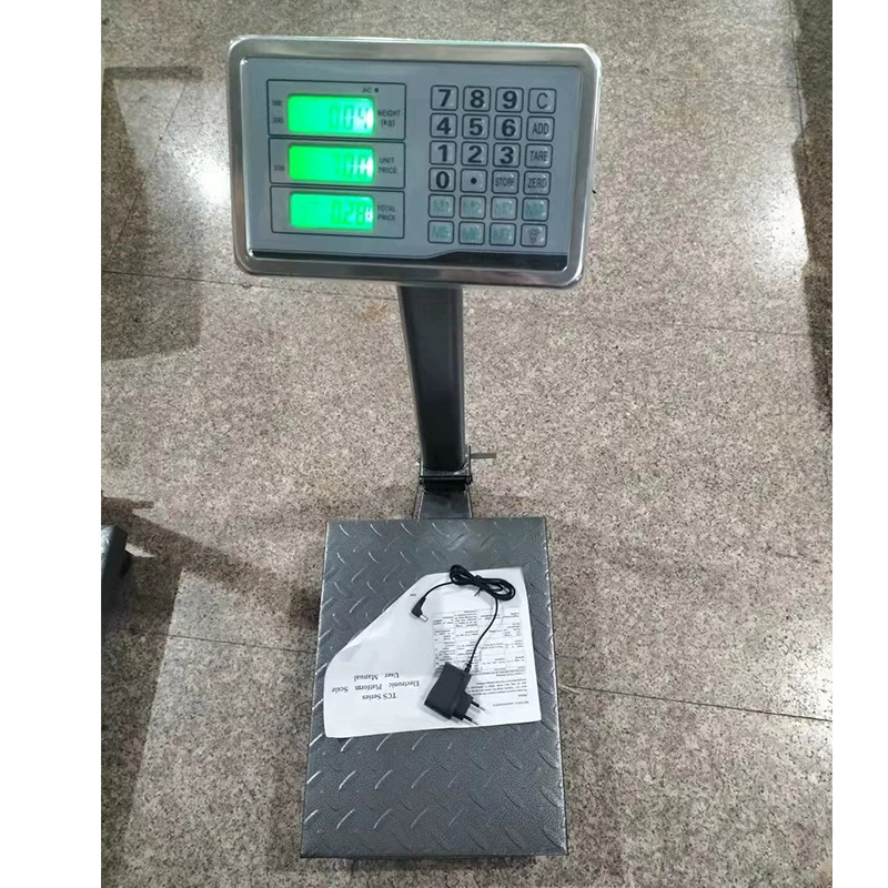Экспресс-весы и ценообразование, килограммовые весы для склада, коммерческие цифровые весы TCS 100/150 кг, складные цифровые весы.