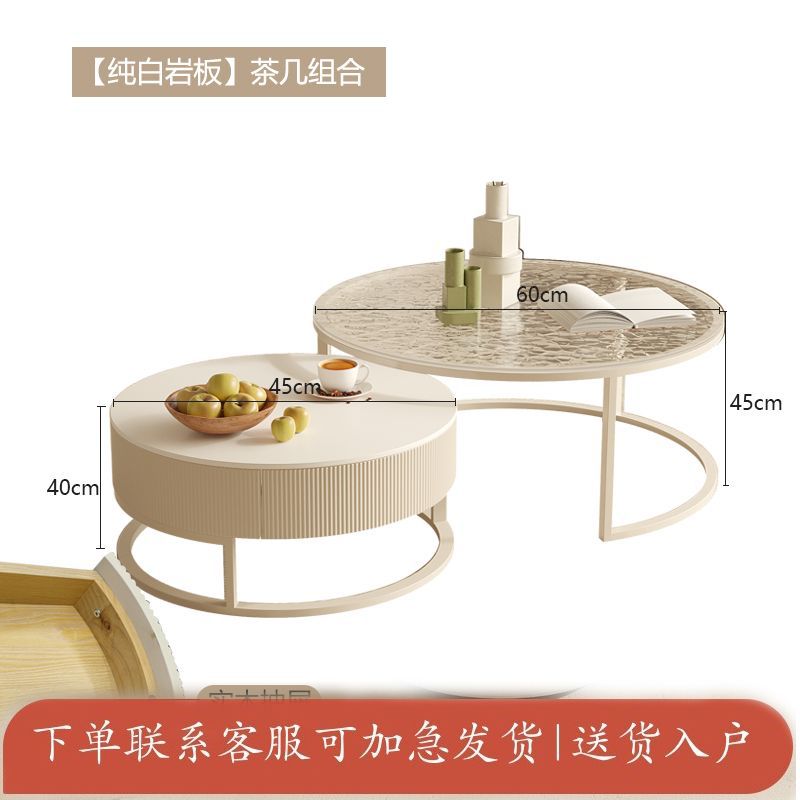 살구발  물잔물결 유리 + 순백 슬레이트 [부조 캐비닛
