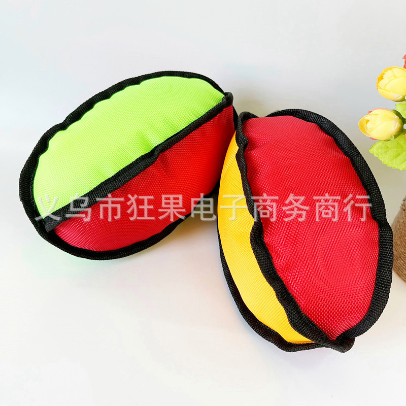 Dog Toys Oxford Cloth Rugby Teddy Fadou Puppy Golden Retriever Large Dog Molar Bite Resistant Puppy Pet Supplies