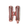 Golden balloon, creative layout, decorations, 16inch, gold and silver, pink gold, English letters