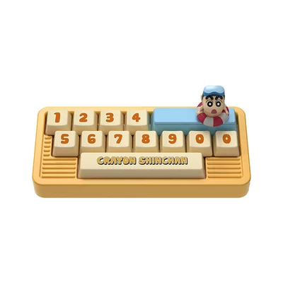 Crayon small new parking phone number plate creative keyboard man moving car number plate cartoon car temporary parking plate (Nömrəli dayanma kartı) - crayon-small-new-keyboard-parking-number-plate