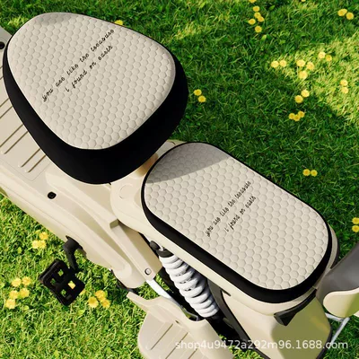 Electric car cushion Seat Cover Battery Car Bicycle - electric-bicycle-front-rear-seat-covers-nian-treasure-bingdoudou-electric-bicycle-seat-cover-see-details-for-size