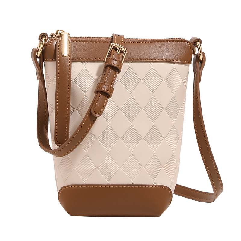 Primavera y verano mini bolso de balde de mujer 2026 nuevo estilo este año popular bolso de mochila versátil bolso de teléfono móvil bolso pequeño