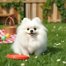 纯种博美犬活体宠物狗狗小型博美超萌茶杯犬伴侣犬幼崽活物小狗