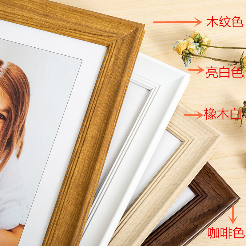 美式相框正方形5寸6寸7寸8寸10寸12摆台框架创意挂墙画框厂家批发