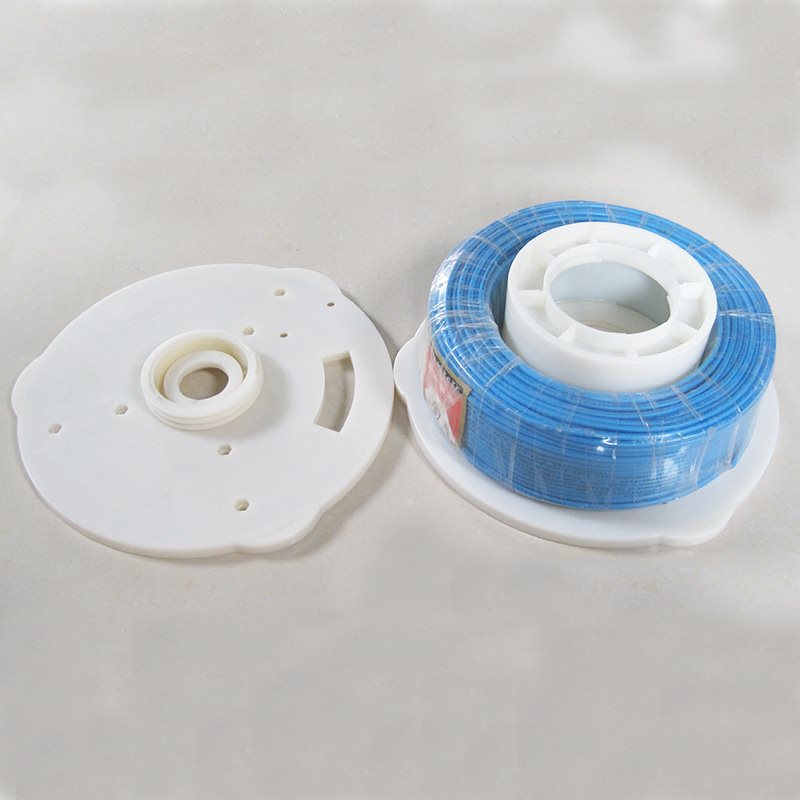 电工放线盘 工地BV线卷  放电线 可拆卸 外径200便携塑料线盘