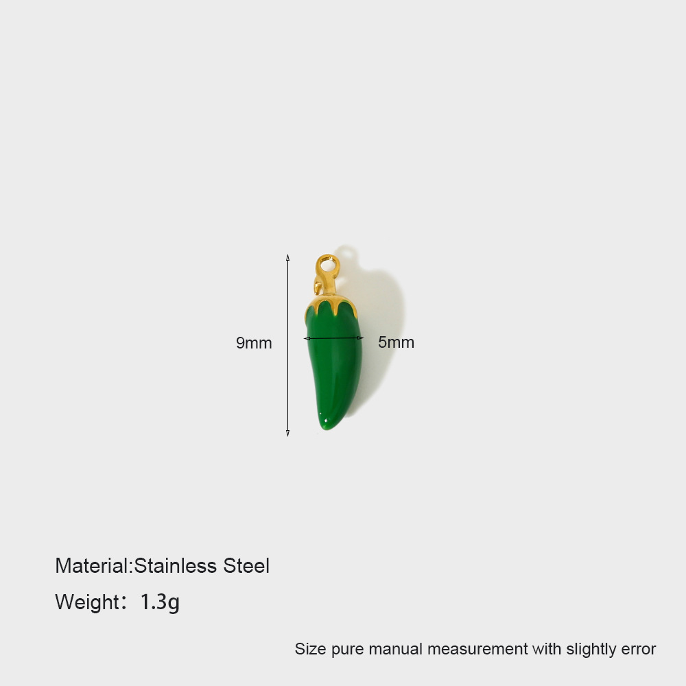 1g Weight 0.03µm-0.05µm Gold Plating Thickness PVD Coated Gold Plating Process Pendant Jewelry Making Type 5.5*29mm, 5*9mm, 8*10mm Jewelry Making Size 18K Gold Plated Plating Material 1 Piece Quantity 304 Stainless Steel Material Heart Shape, Coral, Mushroom, chili Pattern IG Style, Cute Style Enamel Craft 1 Piece 5.5*29mm 5*9mm 8*10mm 304 Stainless Steel 18K Gold Plated Heart Shape Coral Mushroom Polished Pendant DIY Ornament Accessories 1