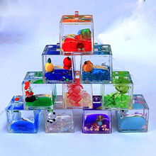 新款入油流沙瓶钥匙扣女生超可爱包包挂饰油瓶书包挂件批发