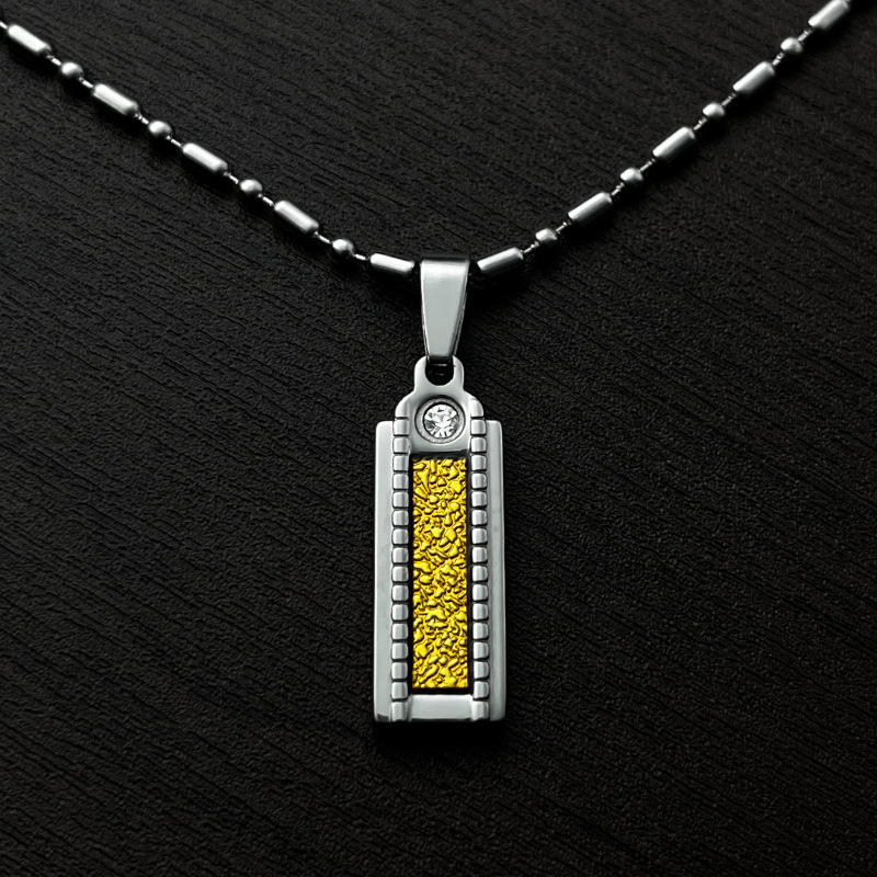 Unisex Gender 1 Piece 316 Stainless Steel Geometric Polished Pendant