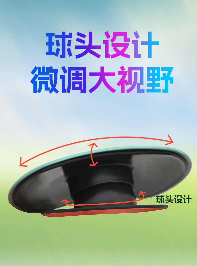 Large Truck, Bus, Car, Passenger Vehicle Reversing Assist Mirror, Wide-Angle Rearview Mirror, Small Round Mirror, Blind Spot Convex Mirror
