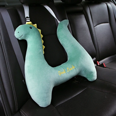 Children's car sleeping artifact Headrest - dinosaur-style-60-55cm