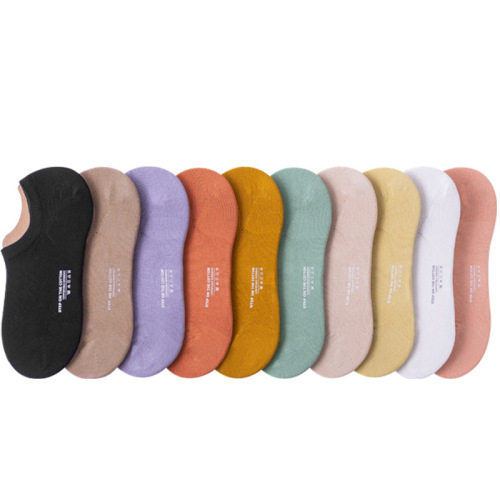 Boat socks women's cotton wholesale summer socks women's socks shallow mouth non-slip invisible socks Xinjiang pure cotton deodorant and sweat-absorbent