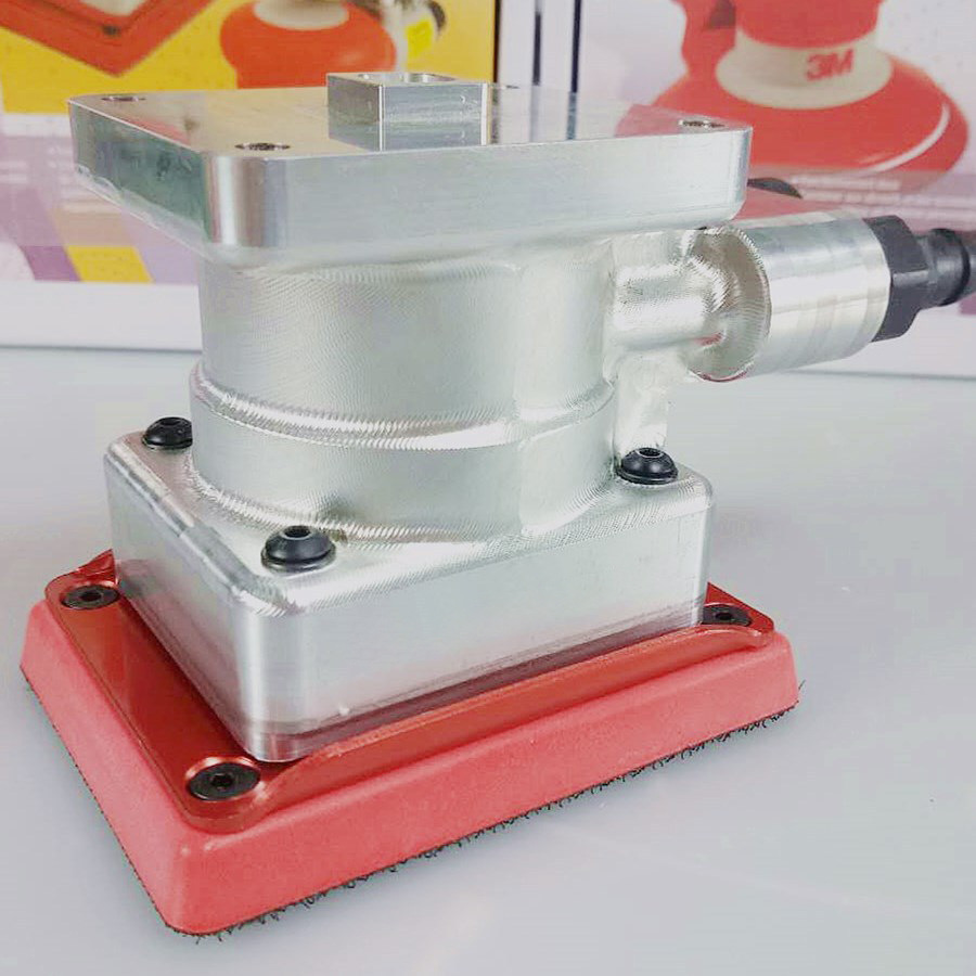 震动砂纸机台湾筌鹰小四方75*100机械手专用打磨机自动化抛光机
