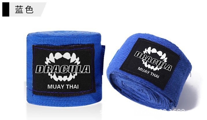 A pair of 3m blue boxing straps