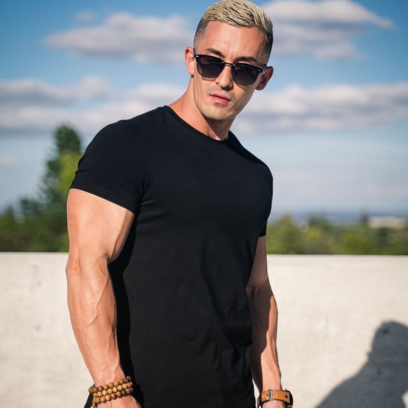 Muscle Fitness Brothers Summer Men's Sports Leisure Exercise Cotton Loose Short-sleeved T-shirt Foreign Trade Light Board without logo Muscle Fitness Brothers Summer Men's Sports Leisure Exercise Cotton Loose Short-sleeved T-shirt Foreign Trade Light Board without logo